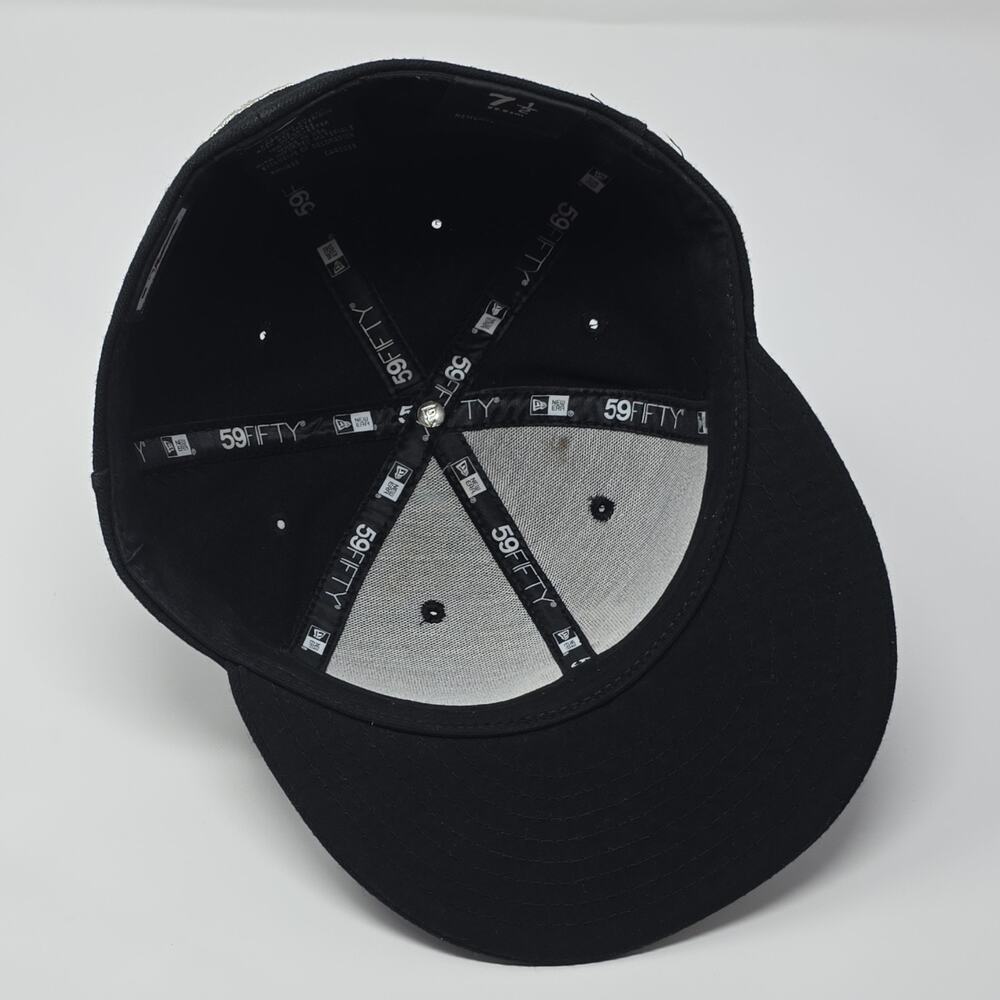 New Era 59FIFTY Colorado Rockies MLB Black Baseball Cap Size 7 1/2 - Picture 8 of 8